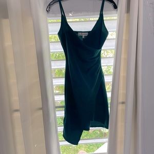 Green sexy dress